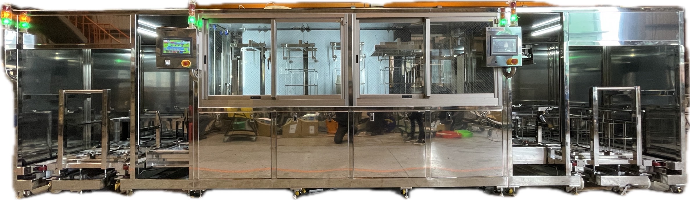 Mu Cheng Technology | Industrial Cleaning | Dual-tank Ultrasonic + Drying